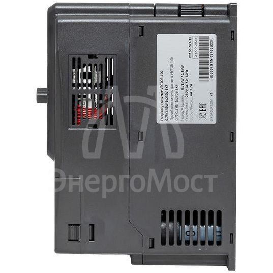 Преобразователь частоты 0.75/1.5кВт 1х230В VECTOR-100 PROxima EKF VT100-0R7-1B