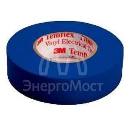 Изолента ПВХ 19мм Temflex 1300 син. (рул.20м) 3М 7100080345