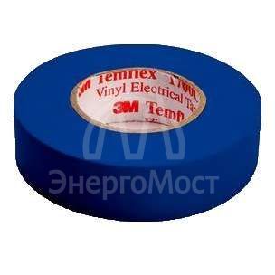 Изолента ПВХ 19мм Temflex 1300 син. (рул.20м) 3М 7100080345