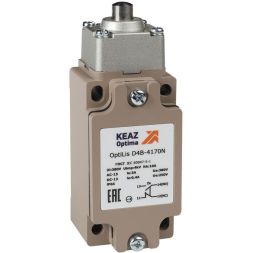 Выключатель концевой OptiLiS D4B-4170N толкатель метал. EN 50041 XCKJ161H29 КЭАЗ 365332