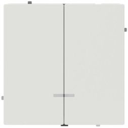 Выключатель 2-кл. KANT с подсветкой бел. песок DKC 7010134