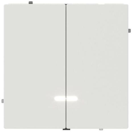 Выключатель 2-кл. KANT с подсветкой бел. песок DKC 7010134