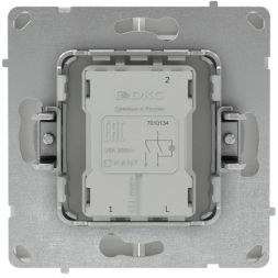 Выключатель 2-кл. KANT с подсветкой бел. песок DKC 7010134