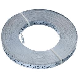 Лента монтажная 0.55х20 прямая 25м цинк этикетка СТРОЙМЕТИЗ 4520059