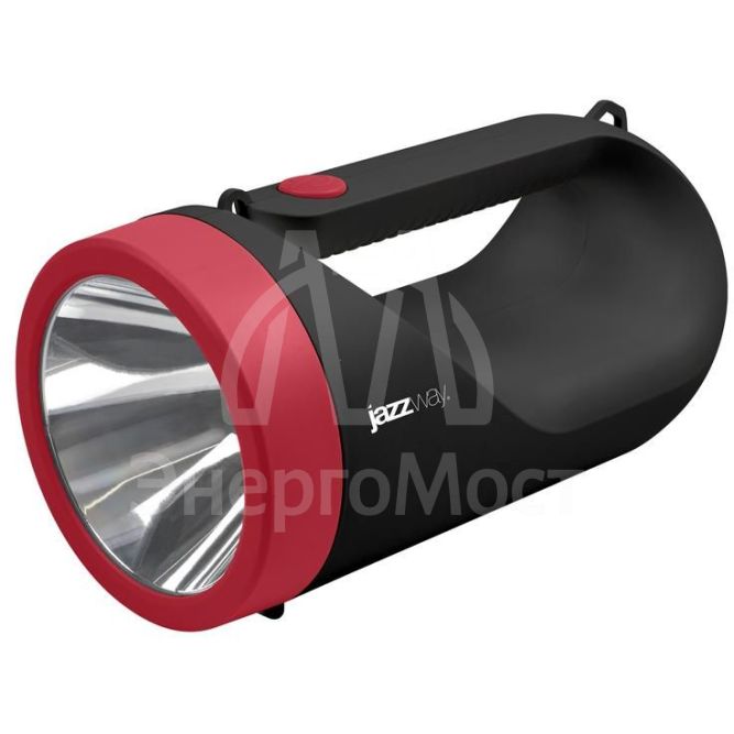 Фонарь-прожектор светодиодный аккумуляторный Accu7-L 5W-bk 5Вт 210лм 7200К 2Li-ion 18650 1800мА.ч с функцией PowerBank IP20 JazzWay 5048898