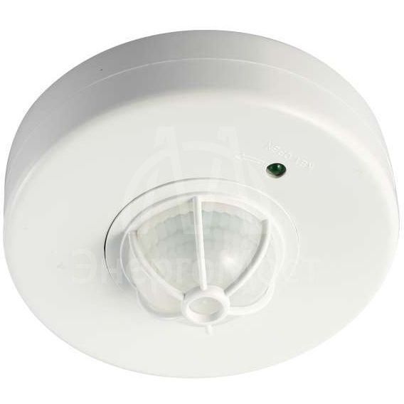 Датчик движения PMS-IR 024 1200Вт 360град. 2-6м IP20 WH JazzWay 5012974