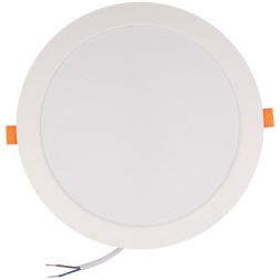 Светильник светодиодный PLED DL7 WH Downlight 24Вт 4000К 220х26мм IP54 ДВО встраив. JazzWay 5042568