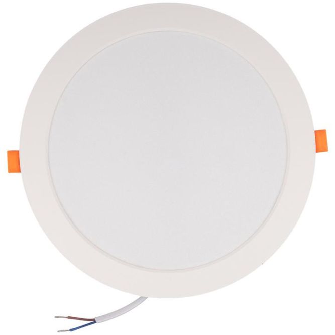 Светильник светодиодный PLED DL7 WH Downlight 24Вт 4000К 220х26мм IP54 ДВО встраив. JazzWay 5042568