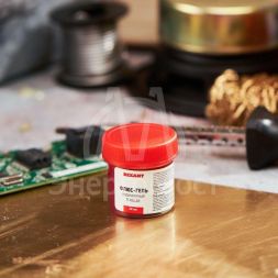 Флюс-гель для пайки TT KELLER индикаторный 20 мл банка Rexant 09-3692