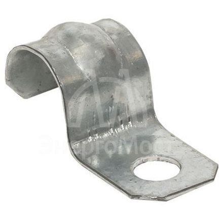 Скоба крепежная однолапковая d12-13мм метал. (уп.10шт) PROxima EKF sm-1-12-13-r