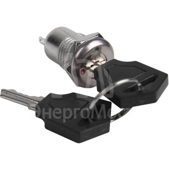 Выключатель ключ d12 250В 0.5А (2с) ON-OFF Rexant 36-4470