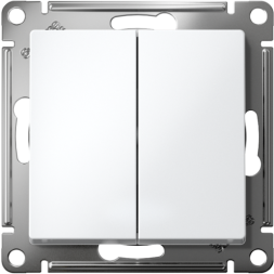 Выключатель 2-кл. AtlasDesign сх.5 10АХ механизм лотос SE ATN001351