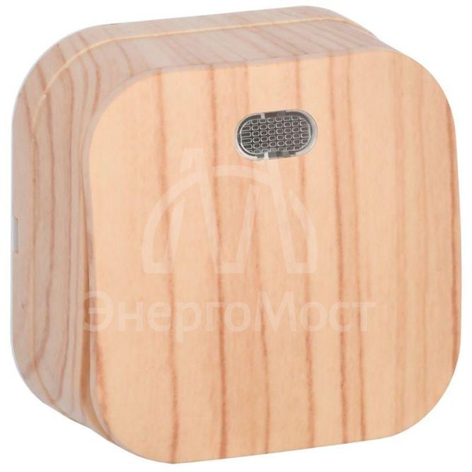 Выключатель 1-кл. ОП GLORY 10А ВС20-1-1-ХС с индикацией сосна IEK EVH11-K34-10