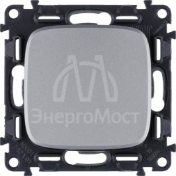 Механизм выключателя 1-кл. СП Valena Allure 10А IP20 250В 10AX с лиц. панелью безвинт. зажимы алюм. Leg 752901