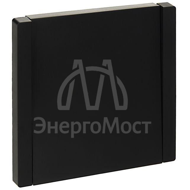 Выключатель проходной 1-кл. СП FORTE&amp;amp;PIANO 10А FP103 черн. IEK FP-V12-0-10-1-K02