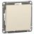 Переключатель проходной 1-кл. СП W59 10А IP20 10AX механизм сл. кость SE VS610-156-2-86