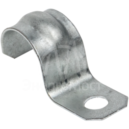 Скоба крепежная однолапковая d16-17мм метал. (уп.10шт) PROxima EKF sm-1-16-17-r