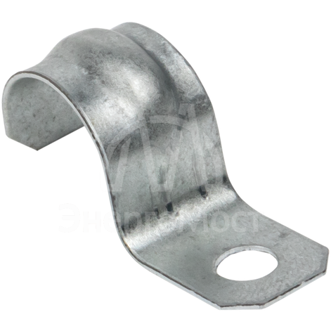 Скоба крепежная однолапковая d16-17мм метал. (уп.10шт) PROxima EKF sm-1-16-17-r