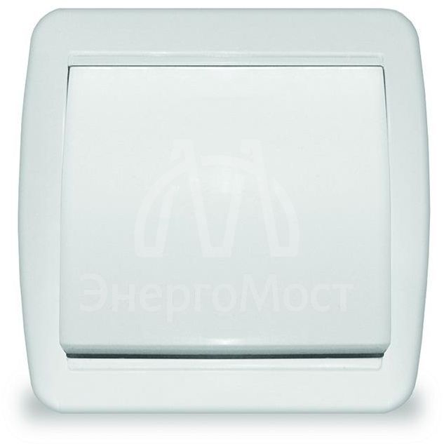 Выключатель 1-кл. ОП Клио 10А IP44 бел. UNIVersal К2221