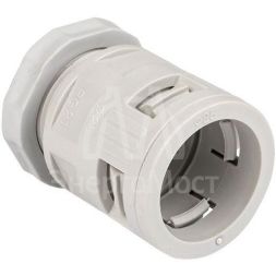 Коннектор для гофр. трубы 25мм (уп.25шт) Plast EKF kn-t-25