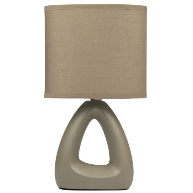 Светильник настольный JH2-01-gn E14 IP20 170х100х300мм керамика; ткань; PVC-пластик зел. JazzWay 5062283