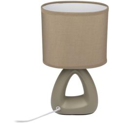 Светильник настольный JH2-01-gn E14 IP20 170х100х300мм керамика; ткань; PVC-пластик зел. JazzWay 5062283