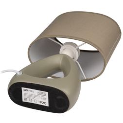 Светильник настольный JH2-01-gn E14 IP20 170х100х300мм керамика; ткань; PVC-пластик зел. JazzWay 5062283