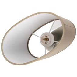 Светильник настольный JH2-01-gn E14 IP20 170х100х300мм керамика; ткань; PVC-пластик зел. JazzWay 5062283