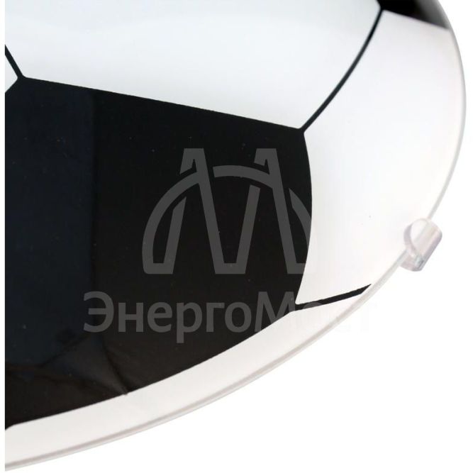 Светильник 300 НПБ 01-2х60-139 М16 &amp;quot;Футбол&amp;quot;глянц. бел./кл. пк (инд. упак.) Элетех 1005206045