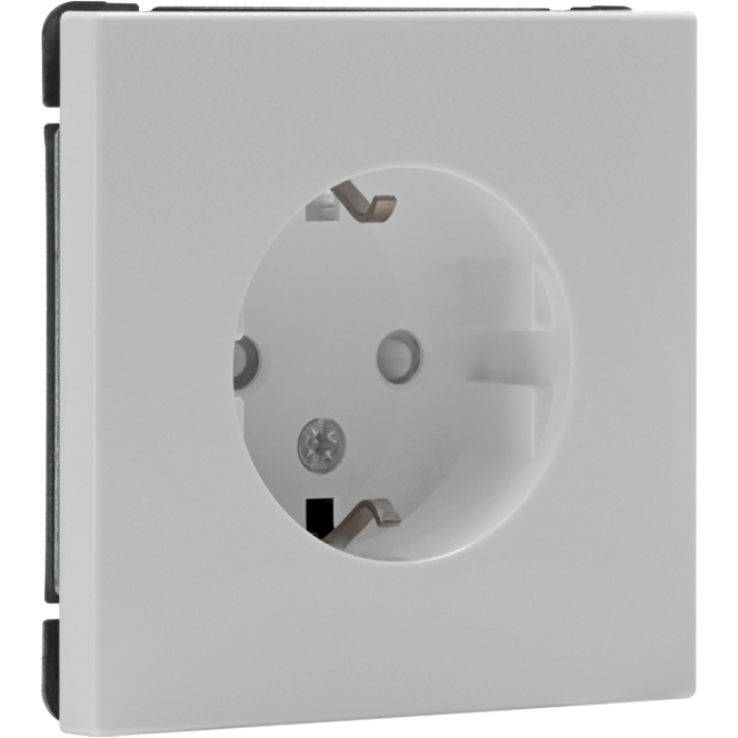 Розетка ArtGallery 16А с заземл. защ. шторки механизм бел. SE GAL000145