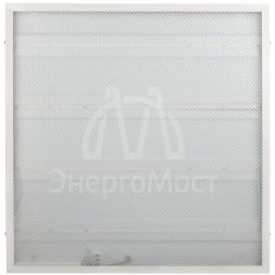 Светильник светодиодный 36Вт 6500К 3060Лм 595х595х19 с коннектором д/БАП призма SPO-6-36-6K-P-A ЭРА Б0047782