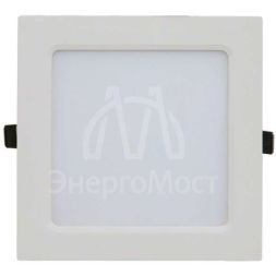 Светильник светодиодный SLP-eco 12Вт 230В 4000К 840лм 171х171х23мм IP40 панель квадрат бел. IN HOME 4690612012957