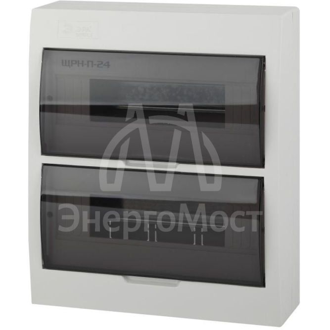 Бокс ЩРН-П-24 мод. навесной пластик IP41 SIMPLE NO-box_simple-plastic_24_surface ЭРА Б0041528