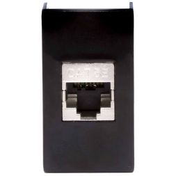 Розетка компьютерная 1-м 1мод. Viva RJ45 кат.5E экранир. черн. DKC 45248