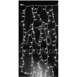 Гирлянда занавес 150х150см LDCL368-W-E 368 LED WH бел. IP20 SHLights 4690601035547