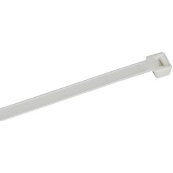 Хомут 7.6х370мм P6.6 самозатухающий бел. (уп.100шт) IEK UHH90-D076-370-100-K01