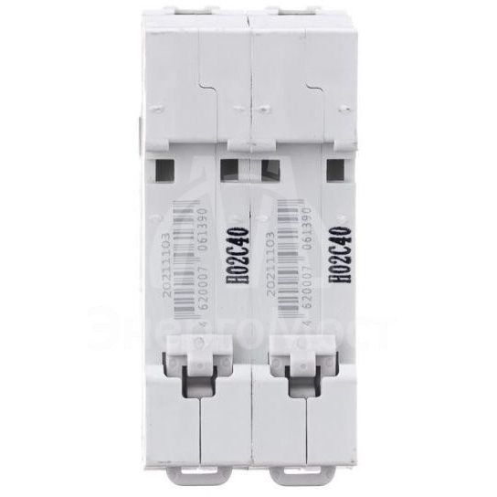 Выключатель автоматический модульный 2п C 40А 4.5кА ВА-101 SchE 11070DEK