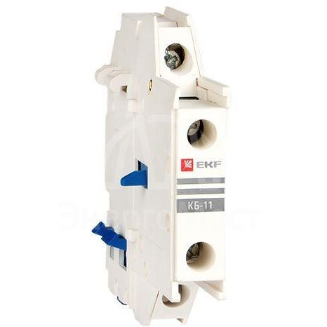 Контакт боковой доп. КБ-11 1NO+1NC для КМЭ PROxima EKF ctr-kb-11