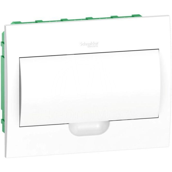 Бокс СП Easy9 встраив. с бел. двер. 1 ряд 12мод IP40 IK07 63А 2 клеммы SchE EZ9E112P2FRU