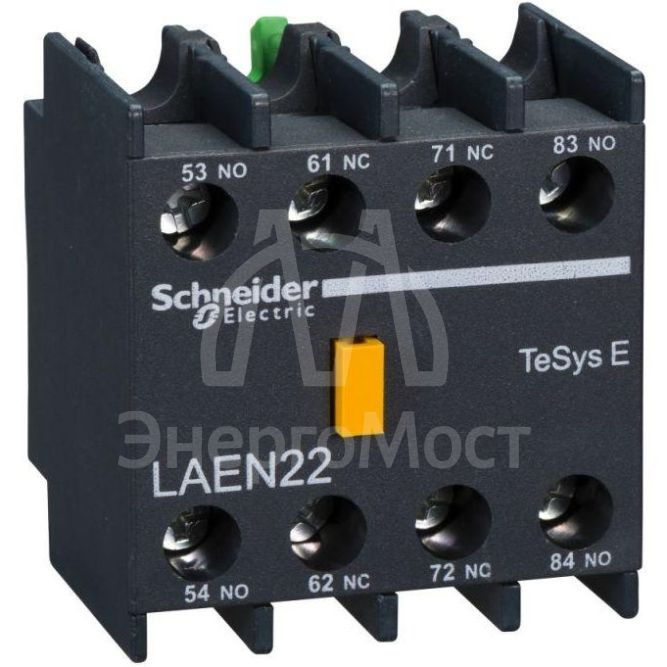 Блок доп. контактов 2НО+2НЗ для контакторов TeSys E SchE LAEN22