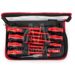 Набор диэлектрических отверток &amp;quot;Профи&amp;quot; НИО-09 КВТ 78620