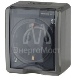 Розетка ОП 11-2402-03 2P+E IP54 защ. шторки 16АХ-250В Эксперт сер. ЭРА Б0020715