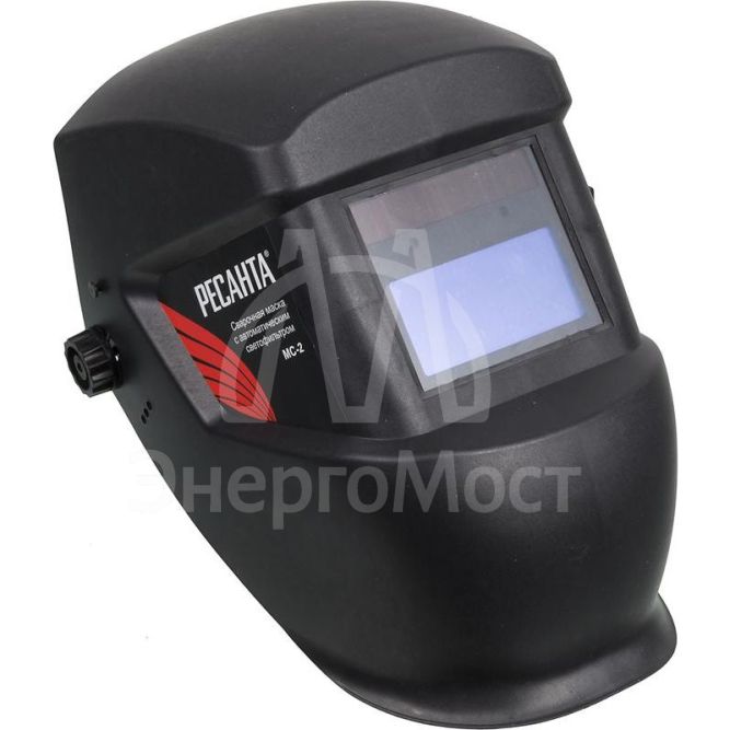 Маска сварочная МС-2 (с регулир. чувств.и и задержки времени; задержка откр. 0.15/0.8с; сенсор чувств. перем.; светофильтр ТСК 4000 &amp;quot;шлифовка&amp;quot;) Ресанта 65/14Штука