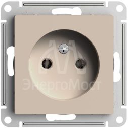 Розетка AtlasDesign 16А без заземл. без шторок механизм песочн. SE ATN001241