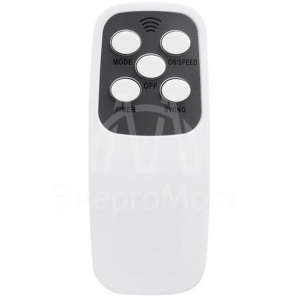 Вентилятор напольный DX-1601R 40Вт 220В с пультом и таймером бел./сер. DUX 60-0209