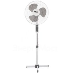 Вентилятор напольный DX-1601R 40Вт 220В с пультом и таймером бел./сер. DUX 60-0209