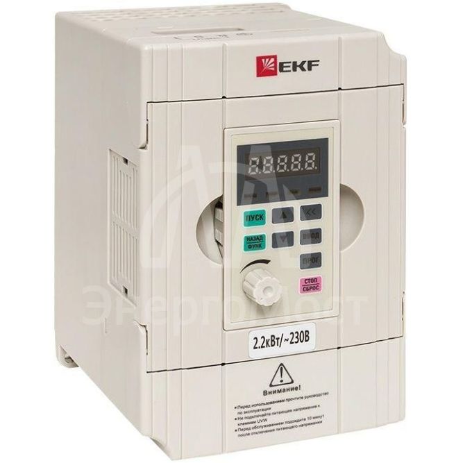 Преобразователь частоты 2.2/4кВт 3х400В VECTOR-100 PROxima EKF VT100-2R2-3B