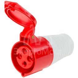 Розетка 224 переносная 3Р+РЕ 32А 380В IP44 Rexant 11-8922