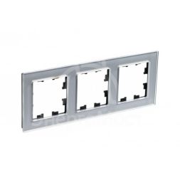 Рамка 3-м AtlasDesign Nature стекло алюм. SchE ATN320303