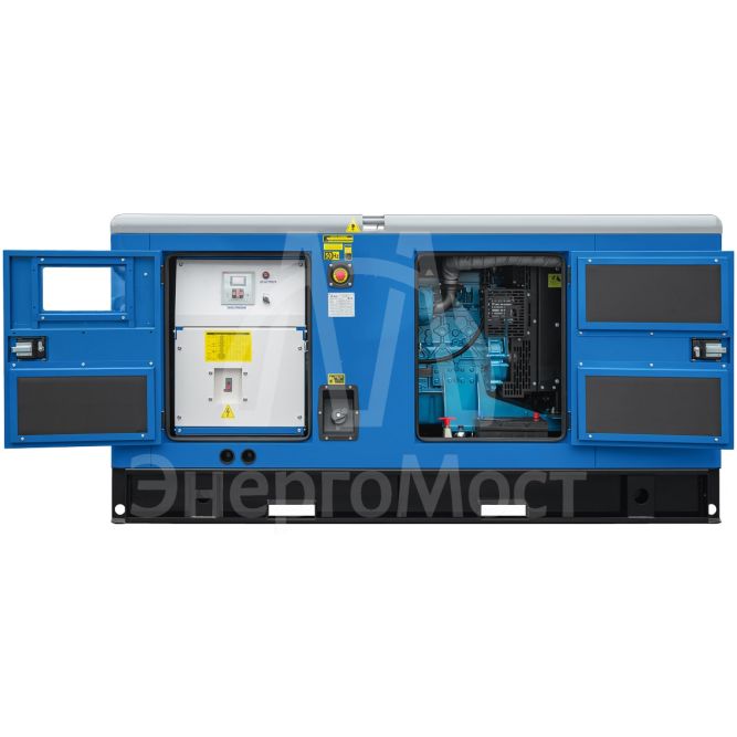 Дизельный генератор ТСС АД-64C-Т400-1РКМ9 в шумозащитном кожухе